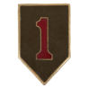Crest, 1st Infantry Division, à épingle