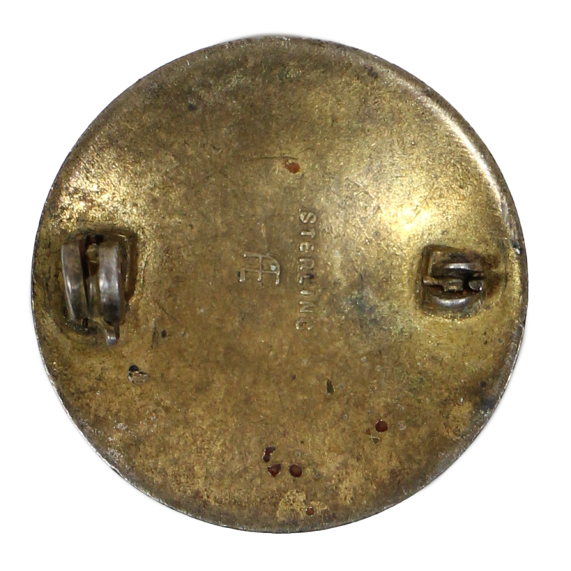 Insignia, American Red Cross Volunteer, Canteen Corps, Sterling