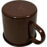 Mug, Enamel, Brown, British, JURY 1945