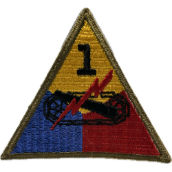Patch, 1st Armored Division, MTO, GEMSCO