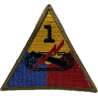Patch, 1st Armored Division, MTO, GEMSCO