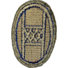 Insigne, 30th Infantry Division, bord vert, GEMSCO