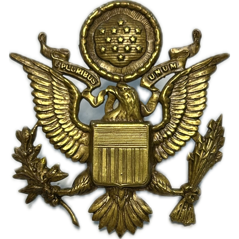 Insigne de casquette officier, US Army