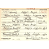 Plaques d'identité, Dog Tags, T/4 Harold Bruns, Engineer Aviation Battalion, MTO & ETO