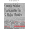 Dog Tags, T/4 Harold Bruns, Engineer Aviation Battalion, MTO & ETO Dog Tags, T/4 Harold Bruns, Engineer Aviation Battalion, MTO & ETO