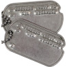 Plaques d'identité, Dog Tags, Pvt. Russell McComb