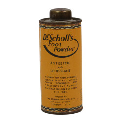 Tin, Dr Scholl's Foot Powder