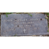 Plaques d'identité, Dog Tags, 1er type, Monel, Pvt. John Johnson, Co. F, 389th Engineer General Service Regt., ETO