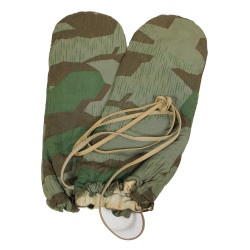 Moufles réversibles, camouflage éclat, Wehrmacht
