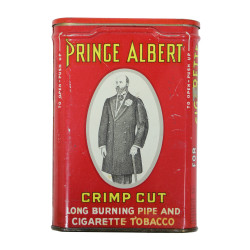 Boîte de tabac, PRINCE ALBERT, Crimp Cut, vide