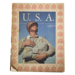 Booklet, U.S.A. - Portrait en Miniature de l'Amérique et des Américains en temps de guerre, Vol. 2, No. 1, 1944
