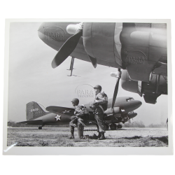 Photographie, US Army, parachutistes, Fort Benning, 1942