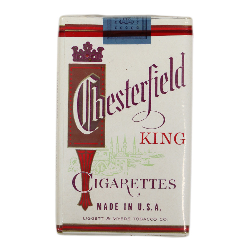 Paquet de cigarettes, Chesterfield, intact