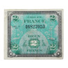 Billet d'invasion, 2 francs, 1944