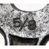 Clé plate, Forged Steel U.S.A., 5/8 x 25/32