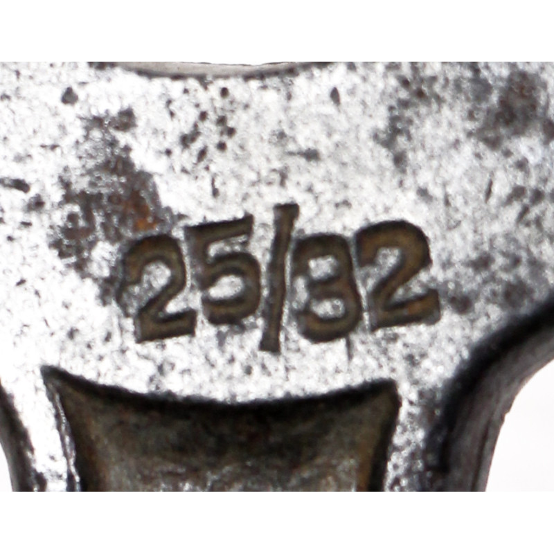 Wrench, Flat, Forged Steel U.S.A., 5/8 x 25/32