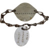 Dog Tags, French, Arsène Rondet, 224e Régiment d'infanterie, 1914-1918, WIA