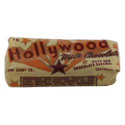 Emballage de barre chocolatée, Hollywood