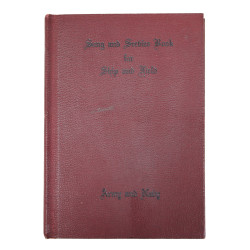 Livre liturgique, Song and Service Book for Ship and Field - Army and Navy, 1941