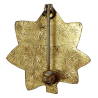 Insignia, Rank, Major, Pin Back, 'Snowflake'