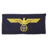 Aigle de poitrine, Kriegsmarine, BeVo, fond bleu