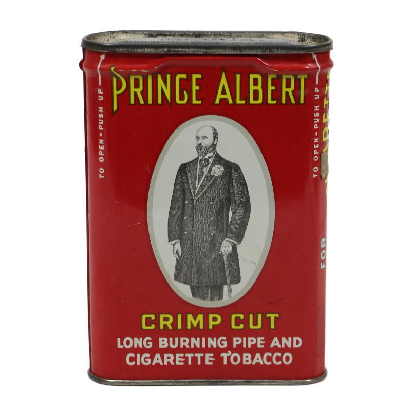 Tin, Tobacco, PRINCE ALBERT, Crimp Cut