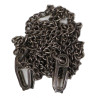 Chaînette pour plaques d'identité, Dog Tags, 1er type, en argent