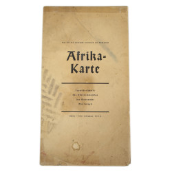 Carte allemande, Afrika-Karte, Wehrmacht, 1941
