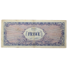 Banknote, Invasion Money, 100 Francs, 1944, 2nd Issue Banknote, Invasion Money, 100 Francs, 1944, 2nd Issue