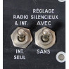 Façade de radio, BC-603, troupes blindées, version française