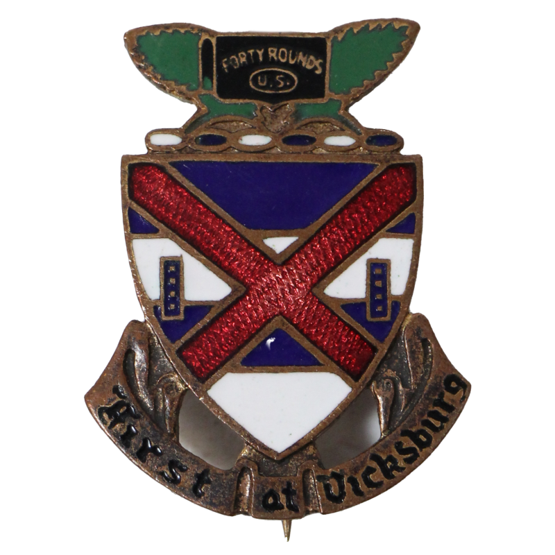Crest, 13th Inf. Rgt., 8th Infantry Division, N.S. Meyer, à épingle