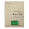 Identity, Card, Schustaffel der N.S.D.A.P., ᛋᛋ-Mann Anatol Petrow, 1940-1941
