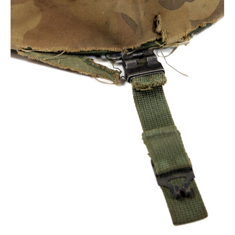 Casque M1, Viêt-Nam, avec couvre-casque Mitchell, 1965-1969