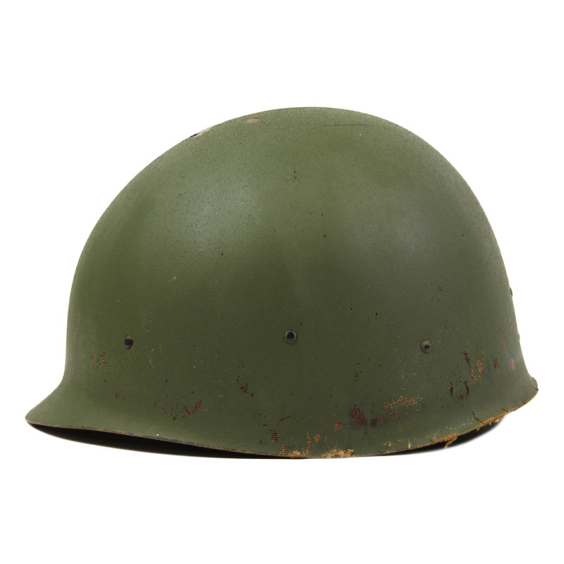 Casque M1, Viêt-Nam, avec couvre-casque Mitchell, 1965-1969
