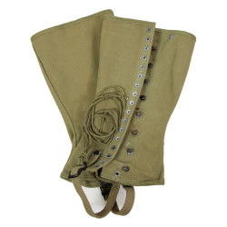 Leggings, Canvas, US Army, 3R, GREGORY & READ CO. 1942