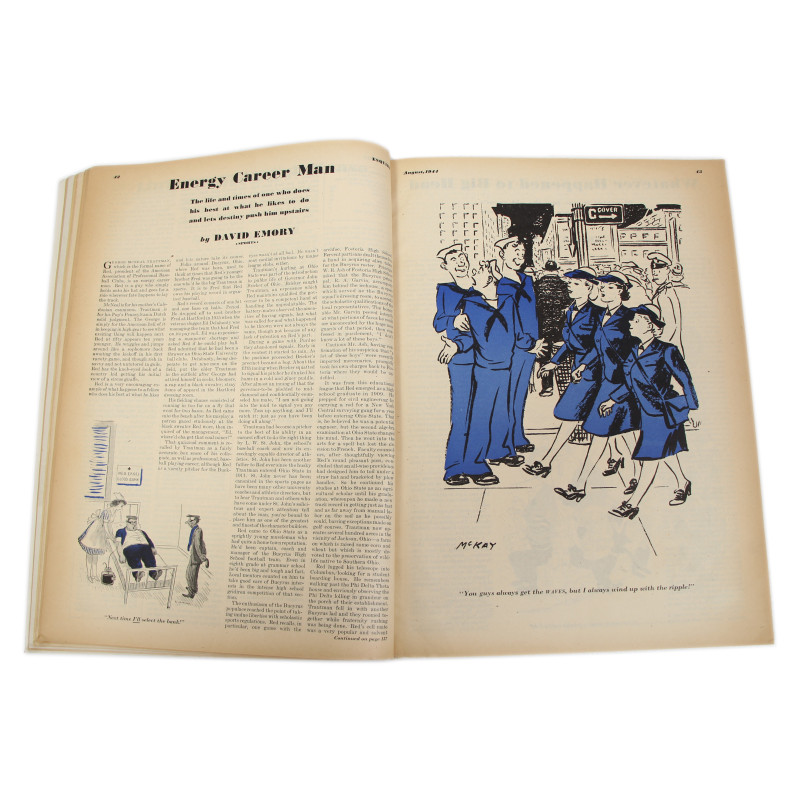 Magazine, Esquire, août 1944