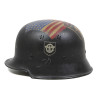 Casque M34, Feuerschutzpolizei, prise de guerre, 101st Airborne Division Casque M34, Feuerschutzpolizei, prise de guerre, 101st Airborne Division