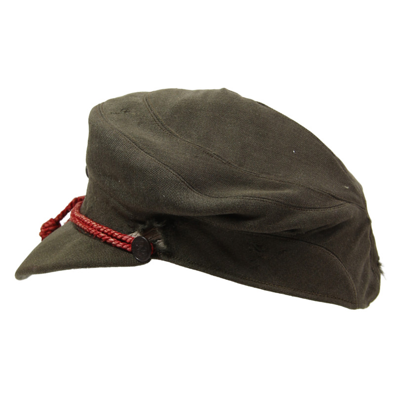 Casquette, USMC Women's Reserve, Forest Green, et effets personnels, Sgt. Myrtle Leube