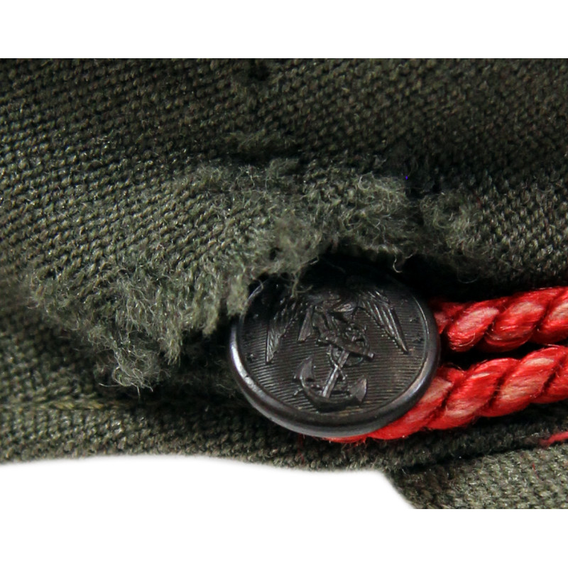 Cap, Winter, USMC Women's Reserve, and Personal Belongings, Sgt. Myrtle Leube