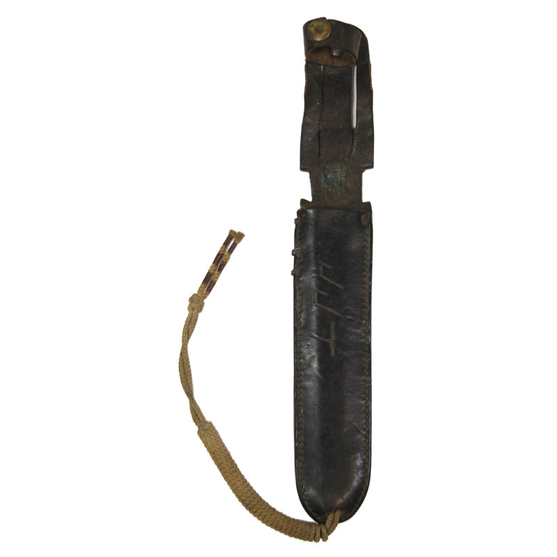Knife, Fighting, Theater-Made, Pfc. Joseph Thomas, Co. A, 16th Marine Regt., 5th Marine Division, Iwo Jima