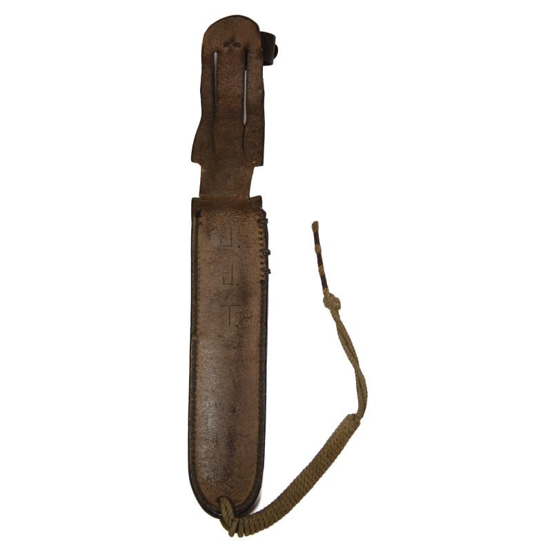 Knife, Fighting, Theater-Made, Pfc. Joseph Thomas, Co. A, 16th Marine Regt., 5th Marine Division, Iwo Jima