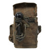 Téléphone de campagne EE-8-B, Signal Corps, avec sacoche en cuir