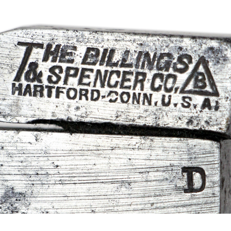 Wrench, Adjustable, THE BILLINGS & SPENCER CO., U.S.A., Type D