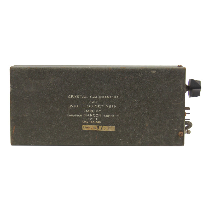Calibrateur, Wireless Set No. 19, Canadian Marconi Company, 1943