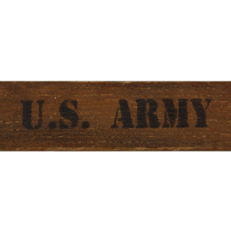 Cadre en bois pour raquette de tennis, US Army
