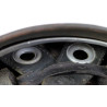 Casque parachutiste M38, Fallschirmjäger, à insigne, impacté, Paris