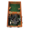 Sextant, Husun, British, Air Ministry, Henry Hughes & Son, Ltd., 1943, in its Case