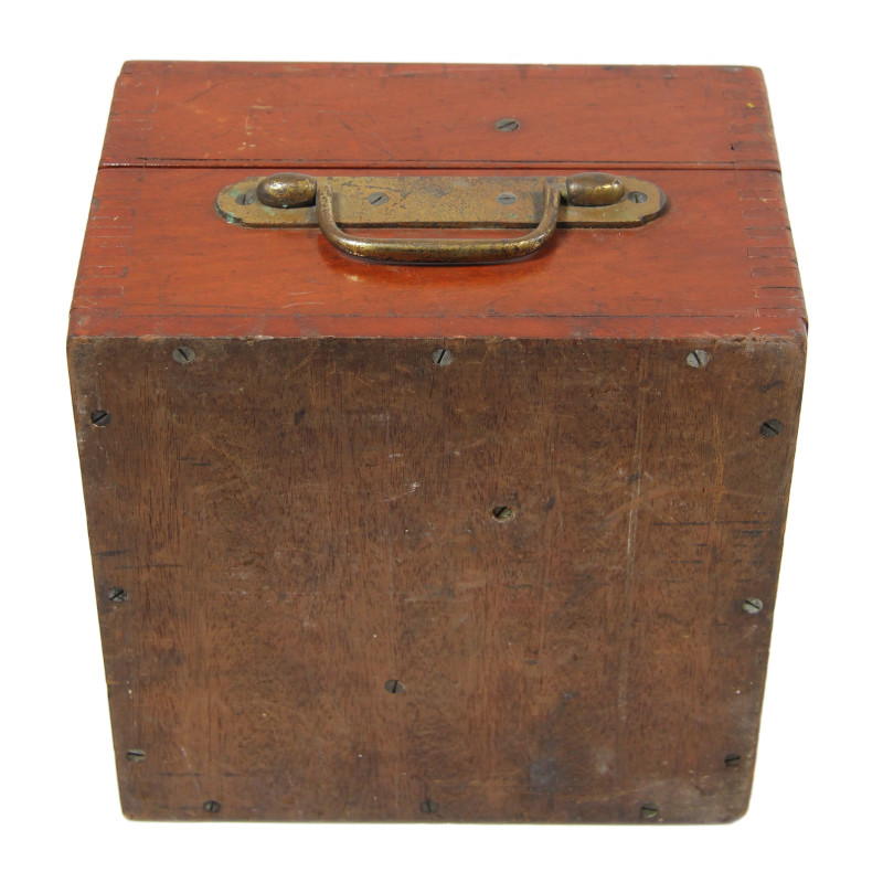 Sextant britannique, Husun, Air Ministry, Henry Hughes & Son, Ltd., 1943, dans son coffret
