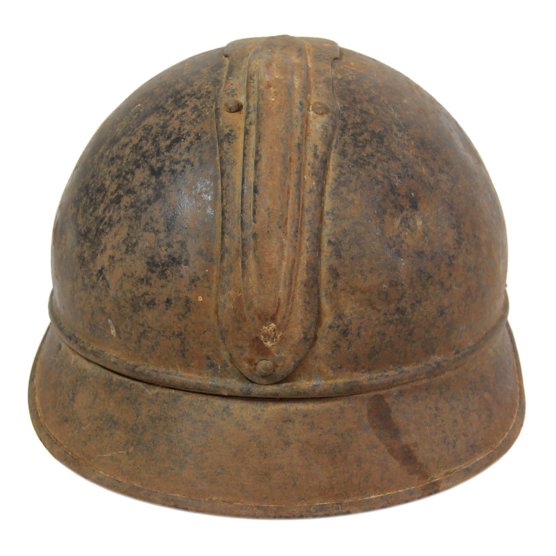 Casque français, Mle 1919, artillerie spéciale, avec poignard d’abordage, insignes et portrait
