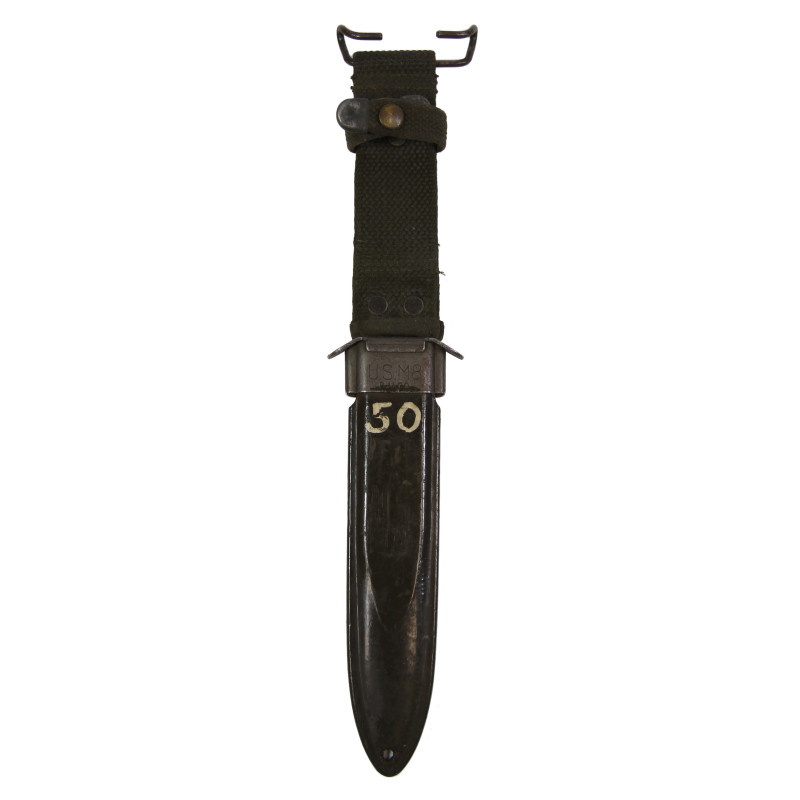 Knife, Trench, USM3, IMPERIAL on Blade, with USM8 Scabbard
